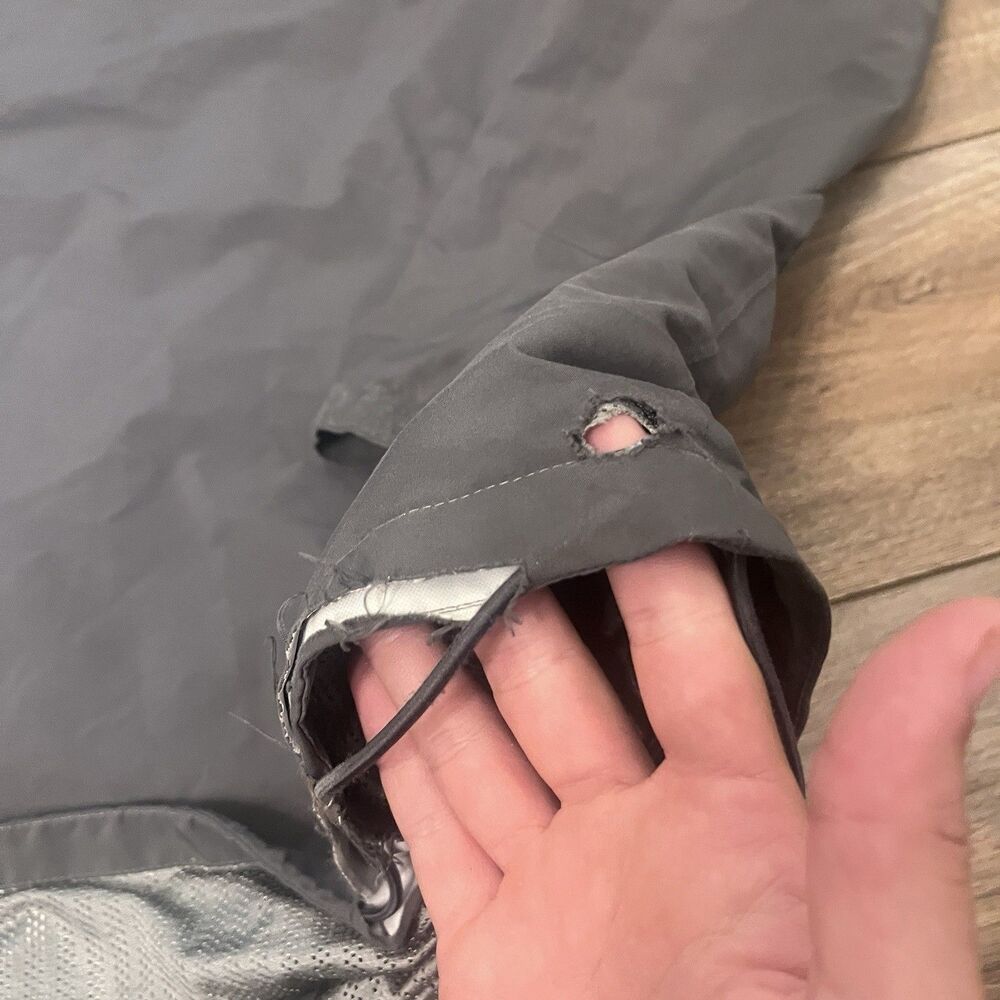 Patagonia Torrentshell H2NO Rain Shell Jacket Grey Hooded Full Zip Men's M READ - Picture 13 of 13
